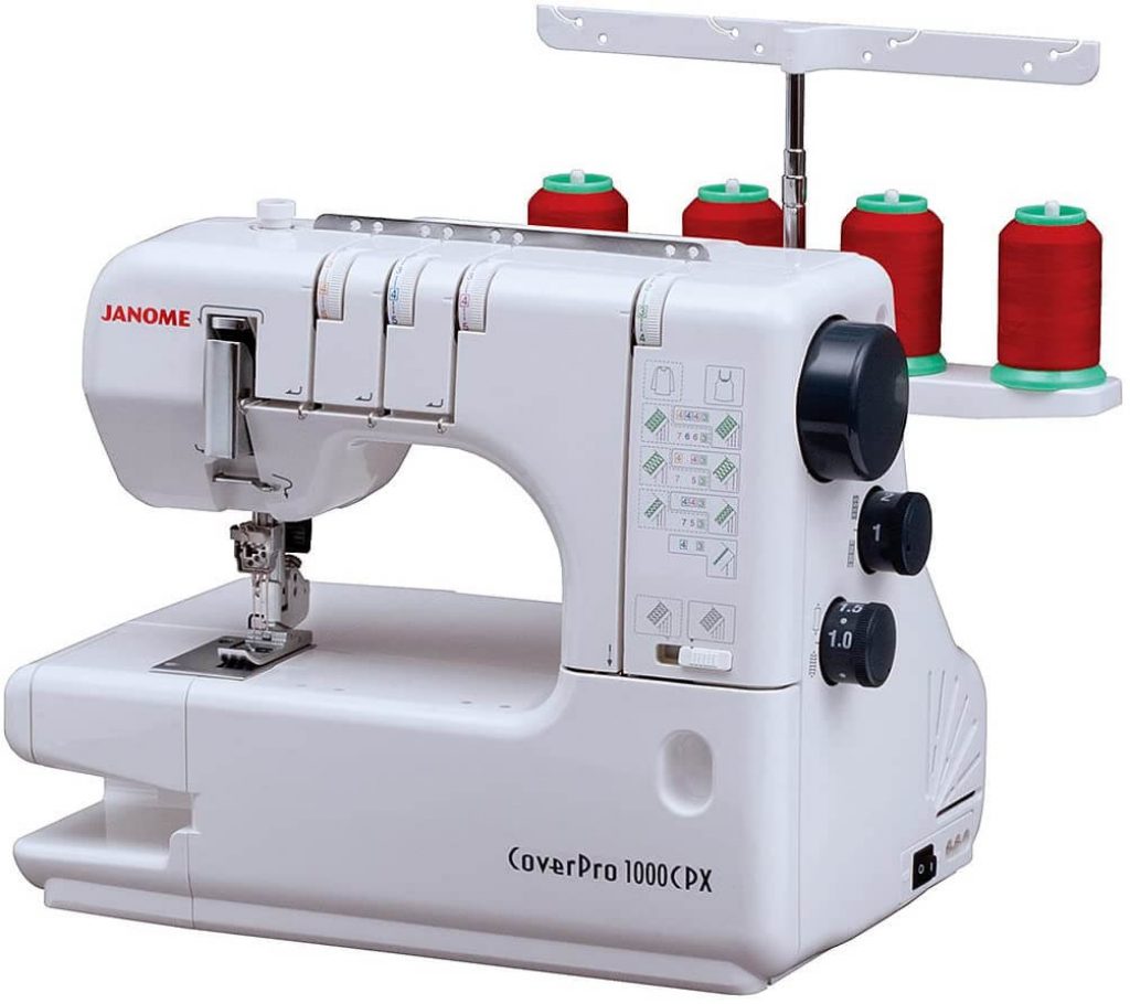 Best CoverStitch Sewing Machine Sewing Machine Zone   Janome Cover Pro 1000CPX Coverstitch Machine 1024x910 